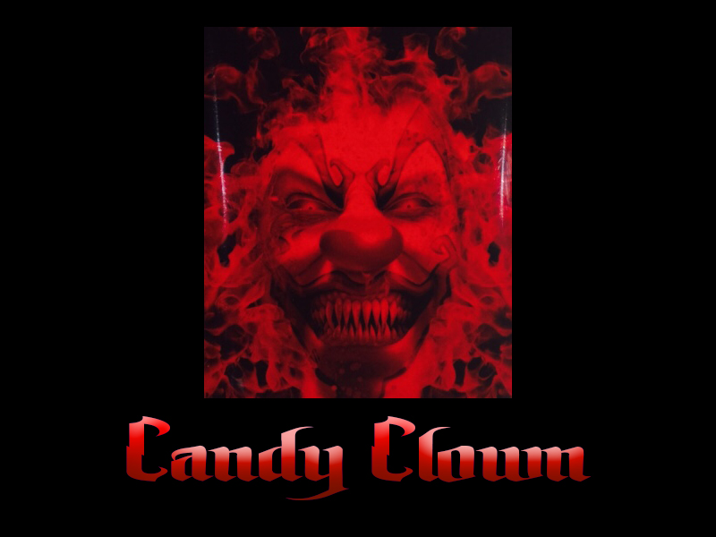Custom Digital Motorcycle Graphics - Candy Clown Demo